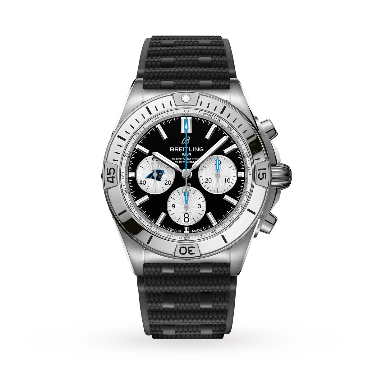 Breitling Chronomat B01 42 NFL Caroline Panthers Edition