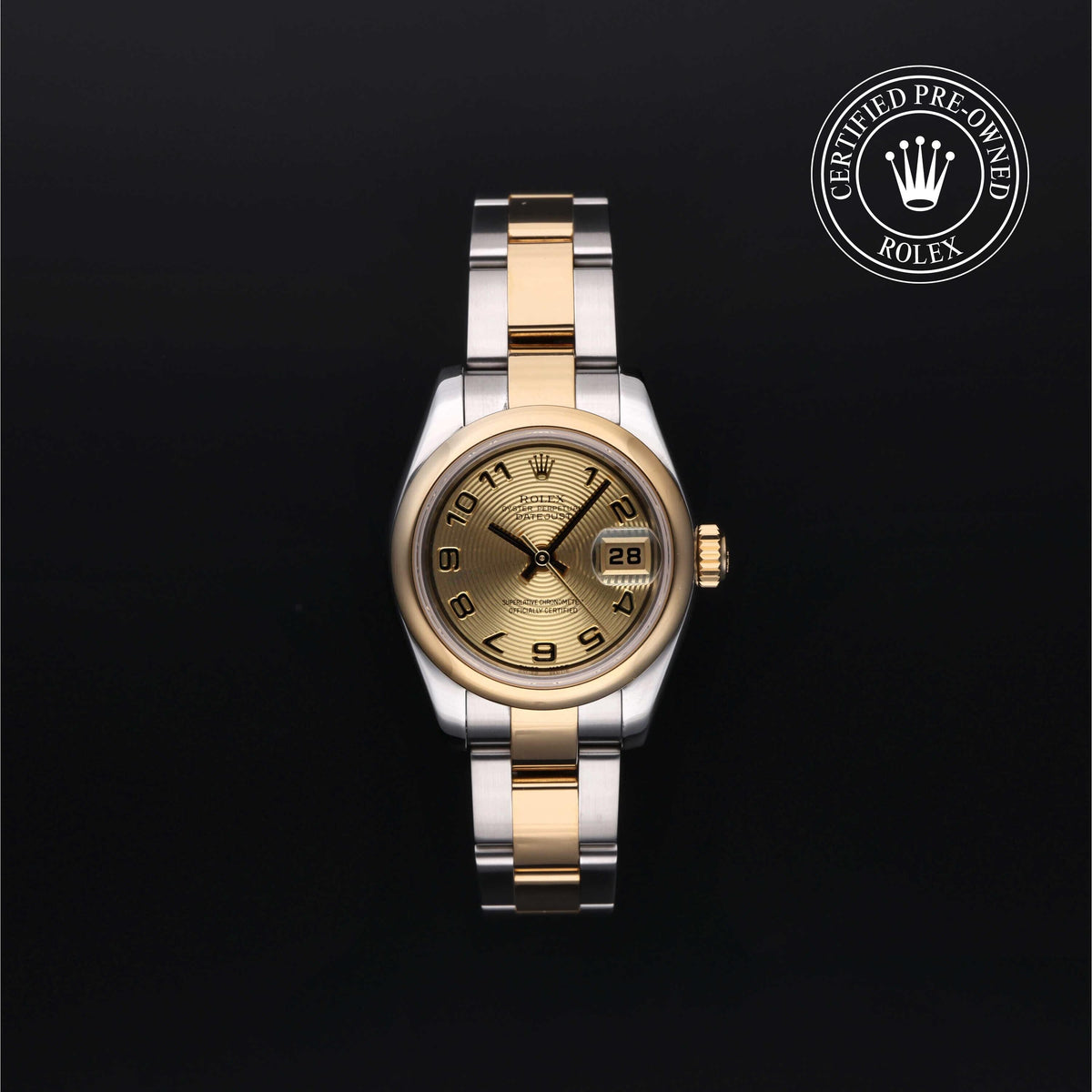 Rolex CPO DJ SS/18KY CHAMP CONCENTRIC DL SMBZ OYS