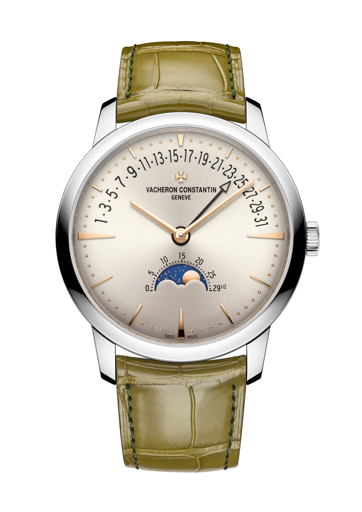 Vacheron Constantin Patrimony Moon phase Retrograde Date