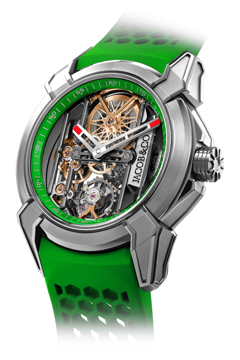 Jacob & Co Epic X Titanium Green